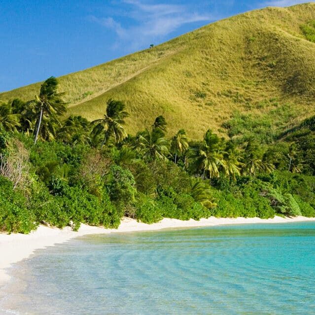 A Woman On an Island in Fiji