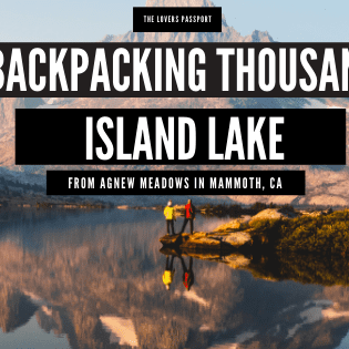 Backpacking Thousand Island Lake