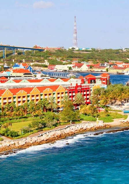 The City of Willemstad in Curacao