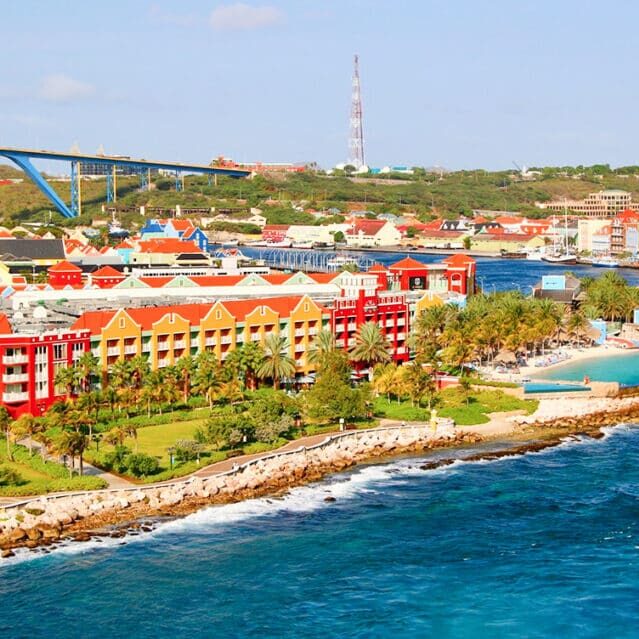 The City of Willemstad in Curacao