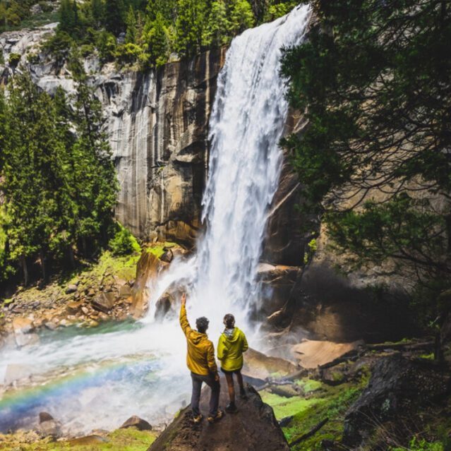 The Lovers Passport at the Lower Yosemite Falls