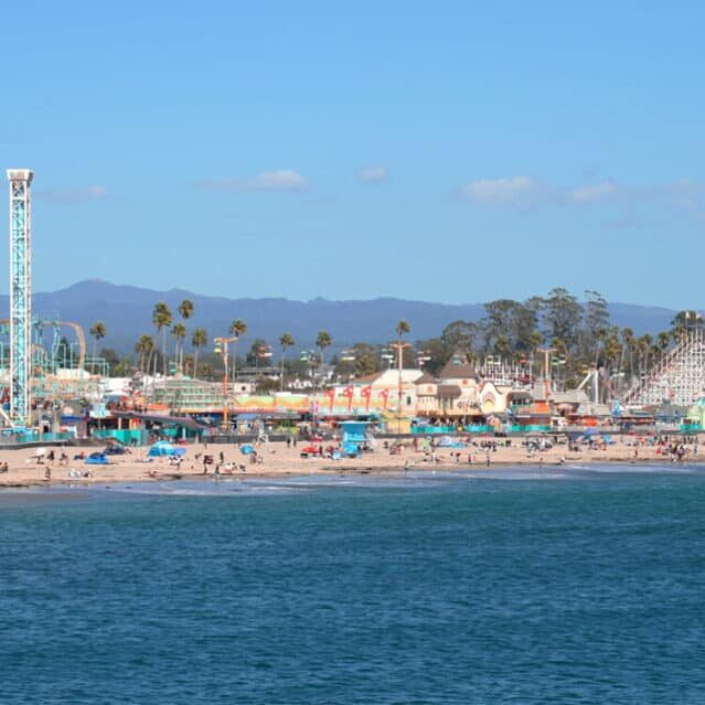 The Santa Cruz Beach Boardwalk