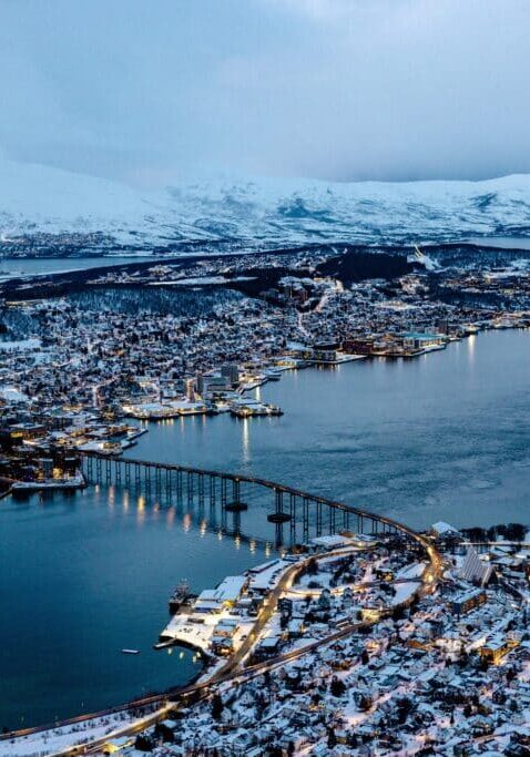 Tromso City from Above