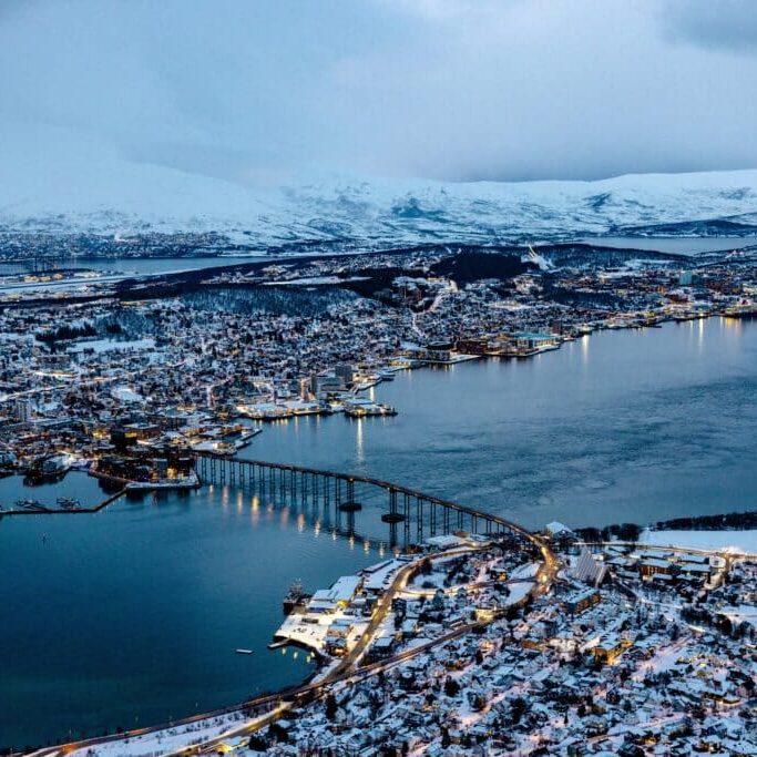 Tromso City from Above